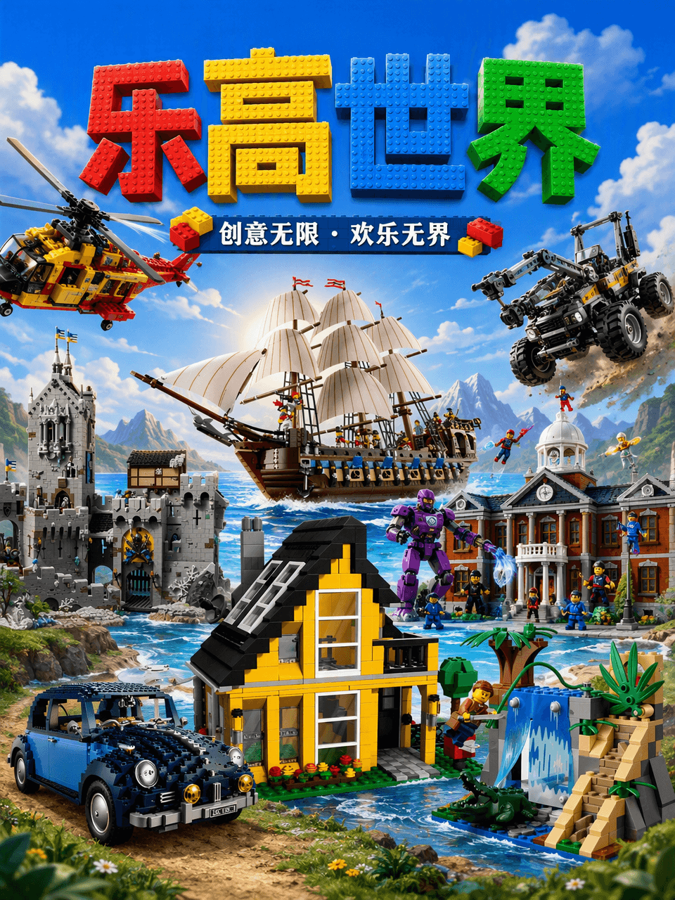 乐高世界潮玩臻藏